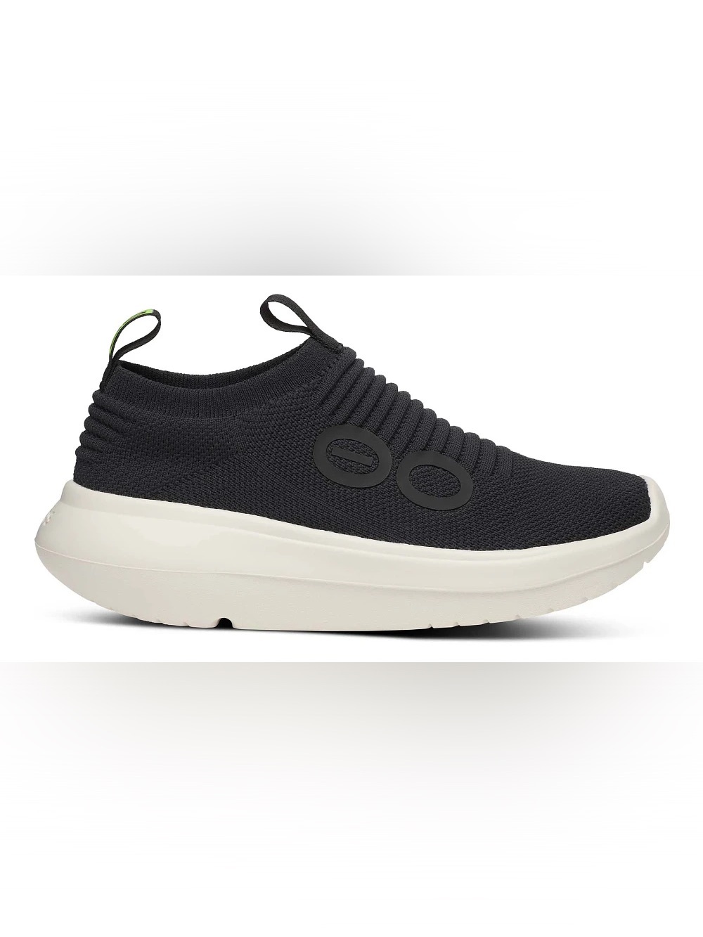 Oofos OOmy Zen Black Running Recovery Slipper Shoes